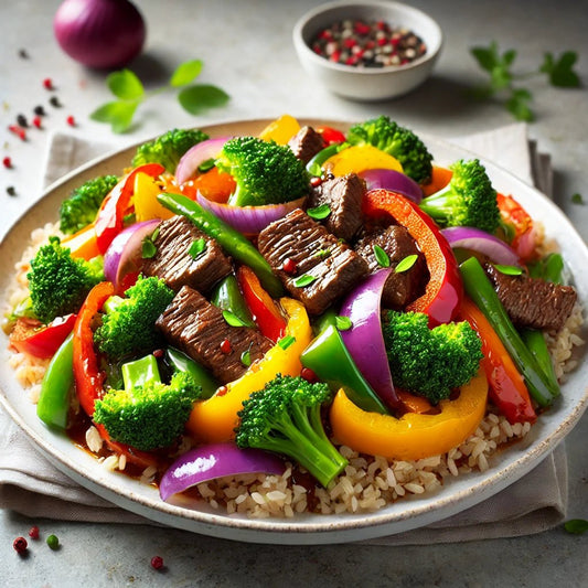 Low Sodium Beef Stir-Fry Recipe with Symphony Seasonings - Symphony Seasonings