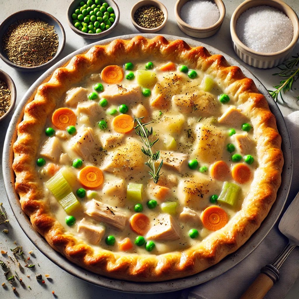 Low Sodium Chicken Pot Pie with Symphony Seasonings - Symphony Seasonings